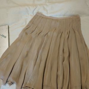 Silk skirt